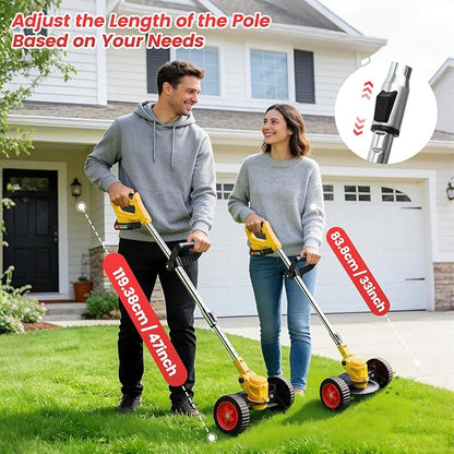 3 In 1 Cordless Grass Trimmer, Weed Eater and Edger